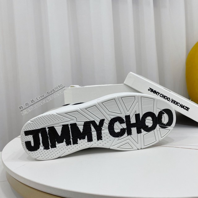 JIMMY CHOO高端女鞋 吉米周聯名款FLORENT情侶款運動鞋 dx3434